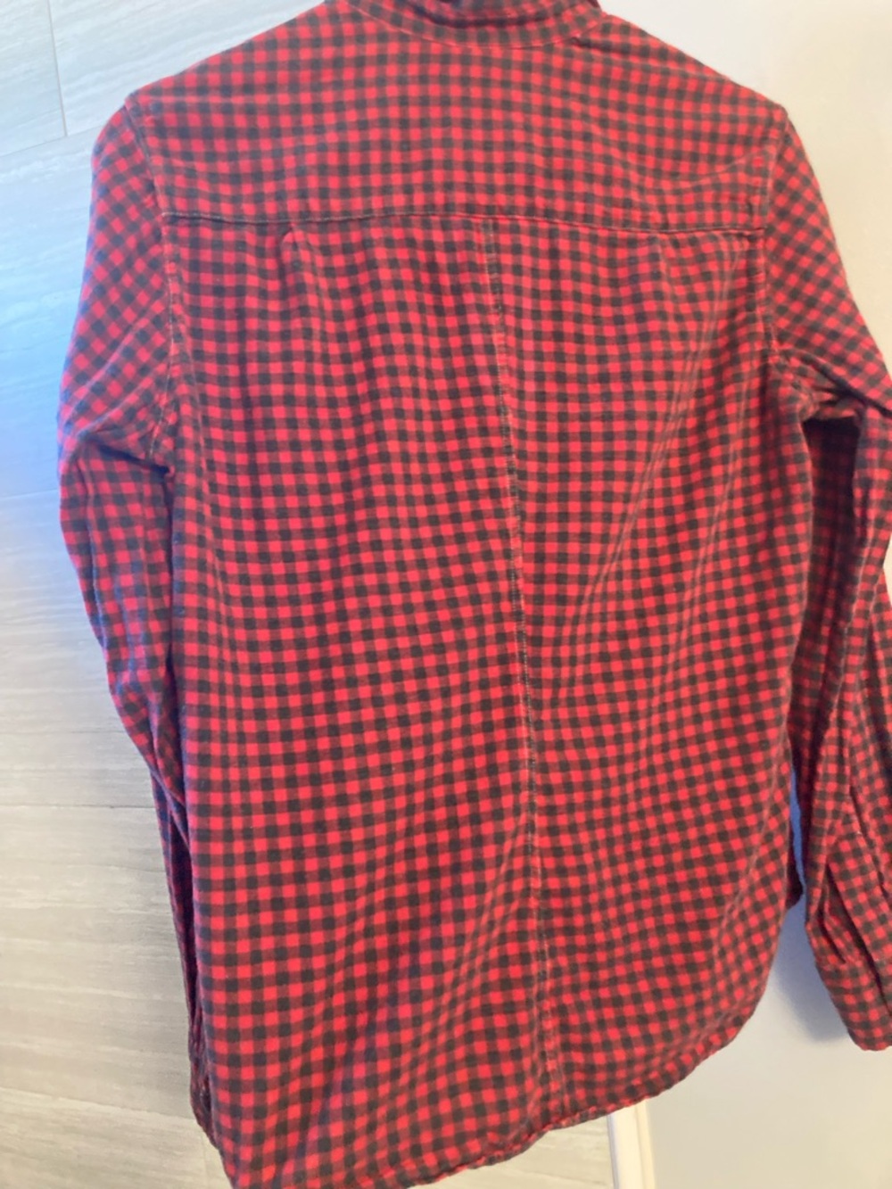 Frank & Eileen Red and Black Check Button-Down Shirt - Picture 2 of 5